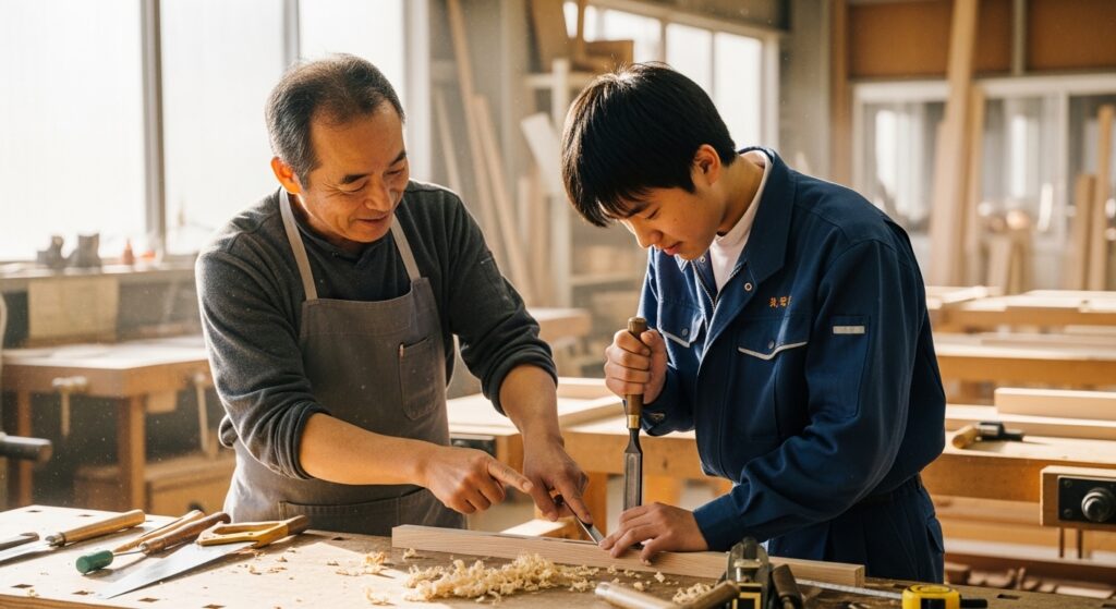 地域の未来を支える人材を育てる：マイスター高等学院「大工コース」の実践的な職業教育