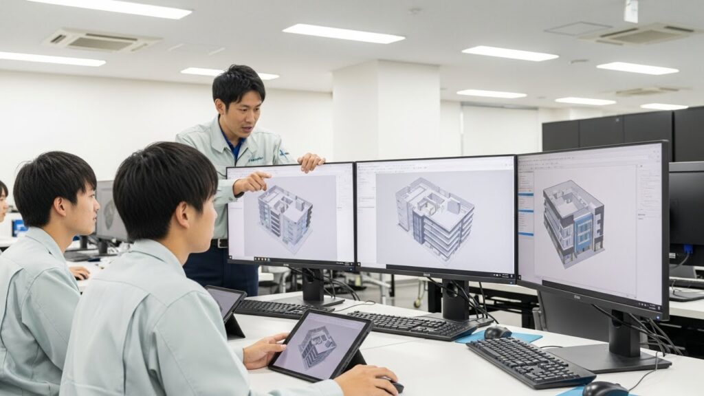 教育で習得：未来創造企業で必須となる建築DXを推進する技術BIM（ビルディング・インフォメーション・モデリング）とは？