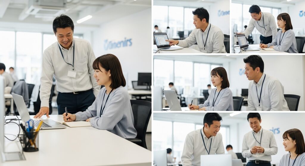 未来創造企業の現場教育はどのように行われるのか？具体的な流れ