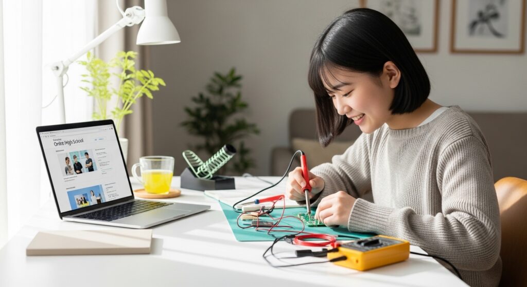  【教育の柔軟性】職業教育を受けながら働ける通信制高校のスケジュールとは？