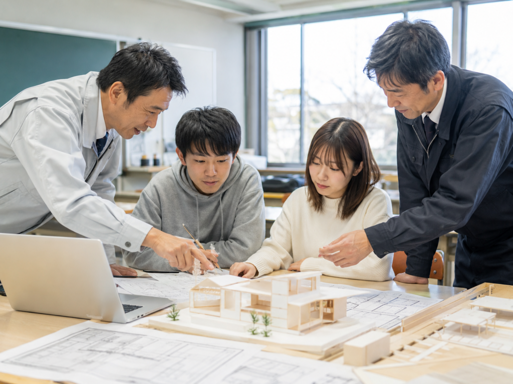 産学連携で育つ建築人材とは？学校と企業が協力して育成する仕組みを解説