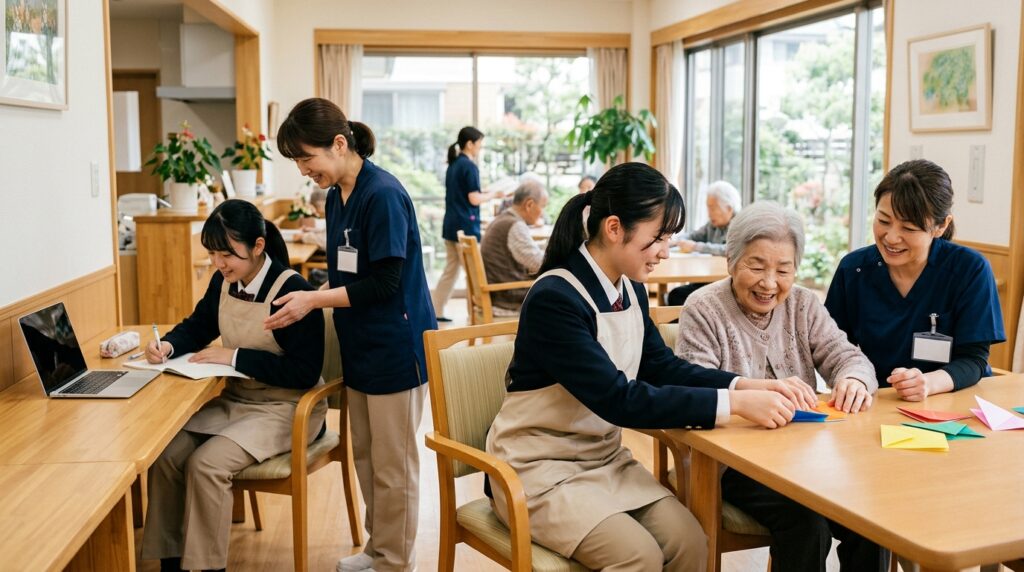 介護の仕事は高校生から始められる？福祉で働きながら学ぶ新しい選択肢