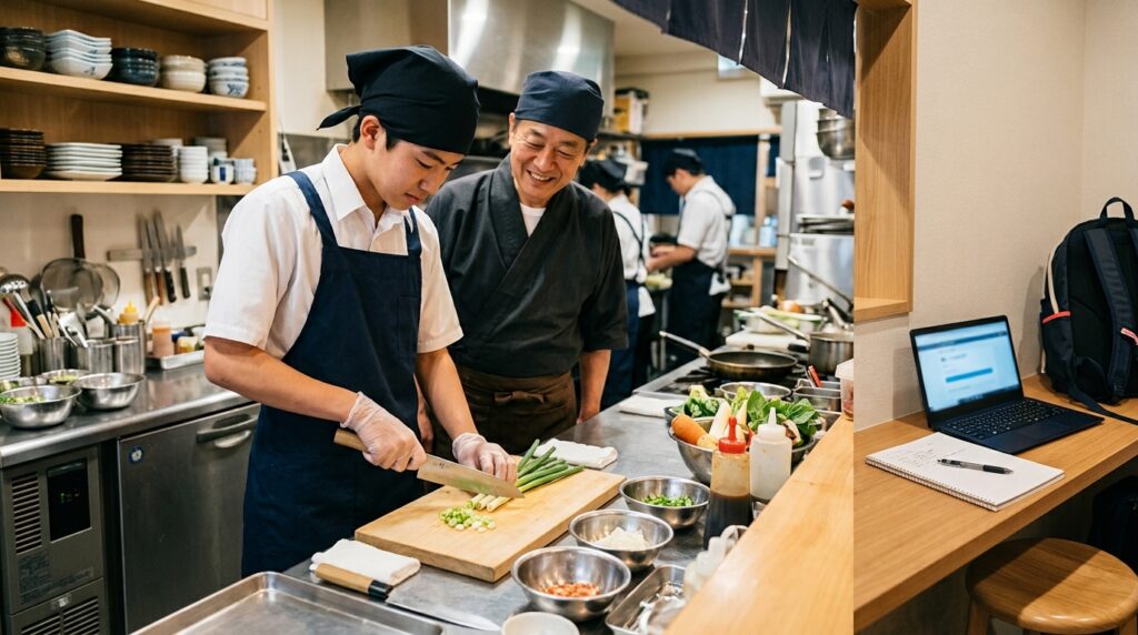 飲食業で手に職をつけるには？働きながら高卒も目指せる仕組みを解説